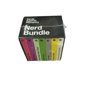 New Sealed Cards Against Humanity: Nerd Bundle • 6 Themed Packs